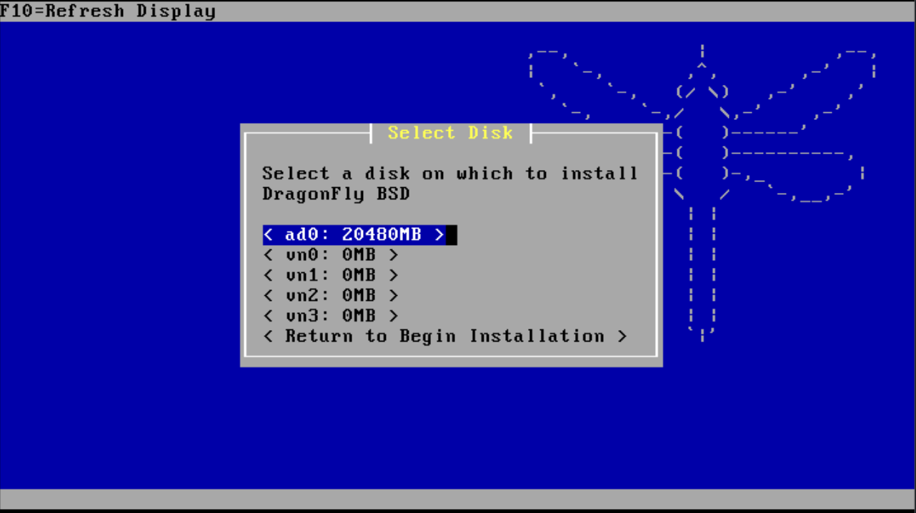 NetBSD QEMU Installation
